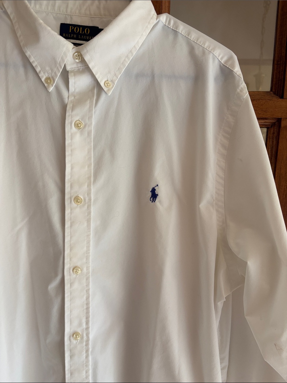 Polo Ralph Lauren Men’s Classic Fit Button Down long Sleeve Shirt size XL - Picture 4 of 7